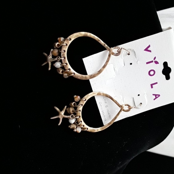 Starfish Hoop Earrings - Picture 4 of 4